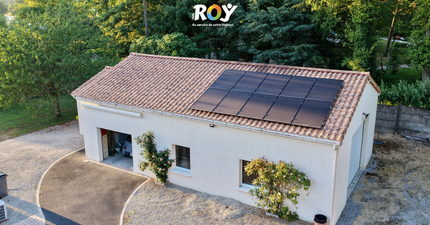 Panneaux solaires photovoltaïques en toiture